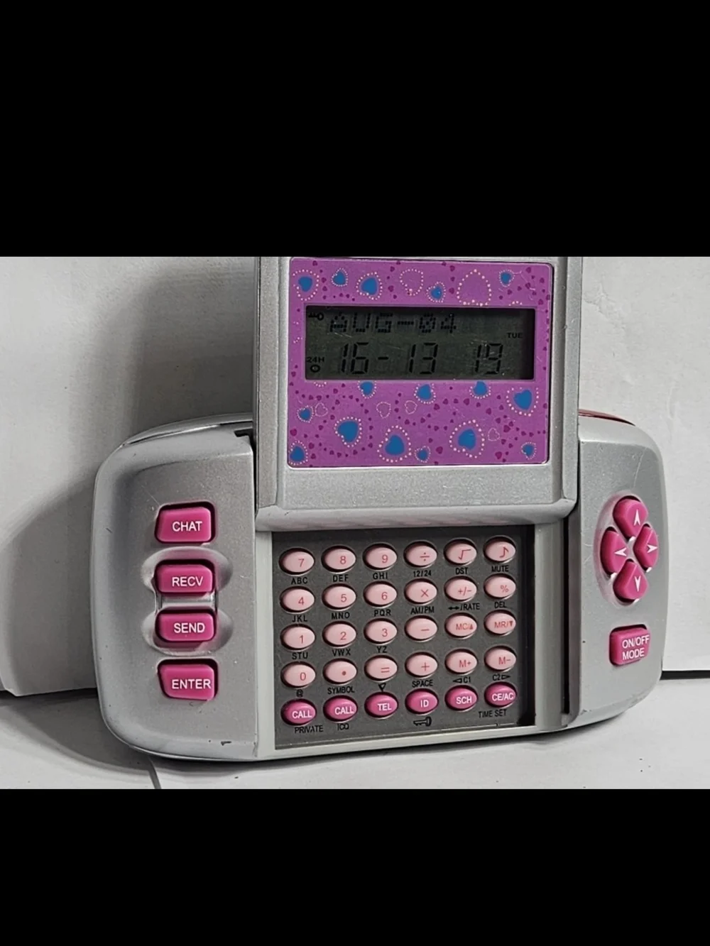 Vintage Cyber Gear SMS Sliding Text Messaging Toy Works Great! Y2K